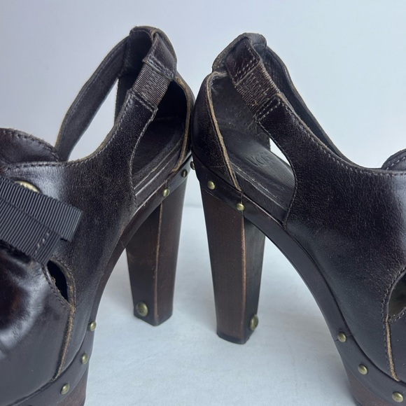 ♦️ MOVING SALE FINAL PRICE UGG Australia Celestina High Heel 90s Platform Clogs - Picture 3 of 12